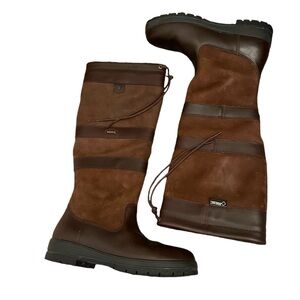 Dubarry of Ireland Boots GALWAY Goretex WALNUT Size 8/39 Riding Equestrian GREAT